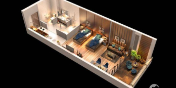 Nhượng condotel Hội An, view biển, sổ đỏ lâu dài, full nội thất