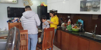 Bán nhà cách mặt phố xã đàn 60m , nhà 43m2 x mt 5m  4 tầng 4 phòng ngủ 3,1 tỉ nhà đẹp ở luôn