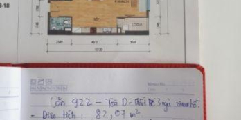 Chính chủ bán căn hộ chung cư thanh hà - mường thanh 82m , view hồ , 3 pn