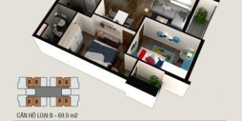 Bán suất ngoại giao căn 70m2 Thăng Long Capital giá rẻ LH 0972461892