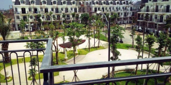 Biệt thự view sông Vàm Cỏ, DT 6x15m, giá 1ty8