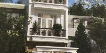 nhà  2 lầu 4,5x20 có 5pn như hình, sổ riêng, gần ngã 3 tân quý