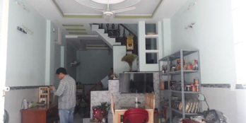 Bán nhà 1 trệt 2 lầu (4.2x13)m, Giá 3,5 tỷ (TL), HXH Hiệp Thành 13, P. HT, Q12