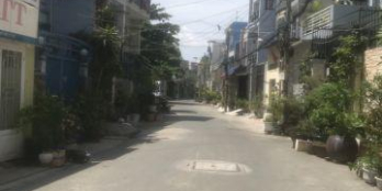 Nhà bán 1 trệt 2 lầu ST hẻm xe hơi quay đầu hẻm 502 đường HTP,Quận 7