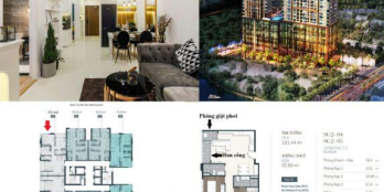 HÀNG CHỦ ĐẦU TƯ, CĂN 3PN 101M2_2_BAN_CÔNG, THANH TOÁN 1%/THÁNG