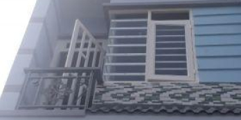 Nhà 1sec đúc 2 tấm MT đường nhựa 5m ngã 4 gò mây