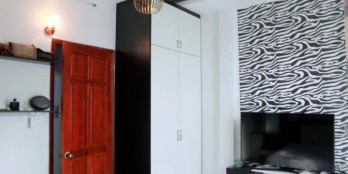 Nhà DT 4.56 x 9 đúc trệt lầu nhà nở hậu phong thuỷ tốt đường 2 p16 gv