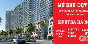 Bán căn siêu biệt thự trên không 4 PN golden river ciputra có sân vườn tuyệt đẹp