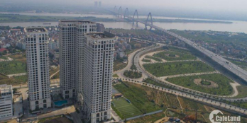 Căn 82m2 - 2PN ban công hướng Bắc view cầu Nhật Tân - Sông Hồng, chỉ 2.8 tỷ, bao VAT và KPBT, nhận nhà quý 3