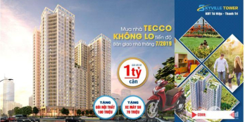 Mua nhà TECCO - Không lo tiến độ - Bàn giao trước 3 tháng