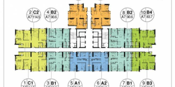 Bán gấp CC An Bình City căn 1505-A8 (74,5m2), giá 25tr/m2.