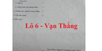 243m2 Đât ONT , CLN Mặt Tiền Đường Nhựa Suối Luồng , Vạn Thắng ( Bắc Vân Phong )