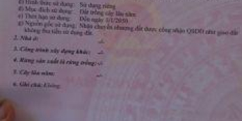 1051m2 đất ONT , CLN Mặt Biển Xuân Tự 1, Vạn Hưng ( Bắc Vân Phong )