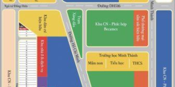 ĐẤT SIÊU ĐẸP - ĐƯỜNG NHỰA 8M - CHƠN THÀNH. 499TR/NỀN.SỔ RIÊNG.