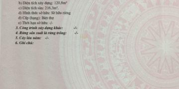 Bán biệt thự Phan Thiết 200m2, 2 tầng 3 phòng ngủ. 6 tỉ 200.