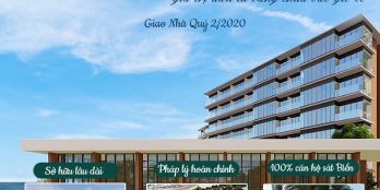 Căn hộ biển EDNA RESORT sở hữu lâu dài duy nhất sát biển, pháp lý hoàn thiện