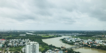 Belleza căn góc 105m2: 3PN + 2WC, nội thất đầy đủ, view sông Đông Nam 12tr