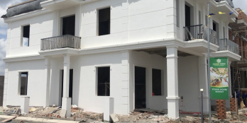 Cần bán nhà phố 1 trệt 1 lầu , 4PN , Diện tích : 5x16 , SHR