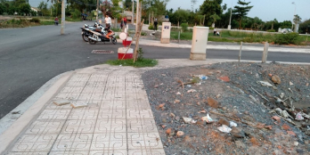 Đang kẹt tiền cần bán gấp lô đất Mặt tiền 123m2 đường nhựa hiện tại 15m