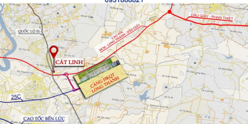 Đất nền dự án Central mall Long Thành, mặt tiền quốc lộ 51, pháp lý 1/500