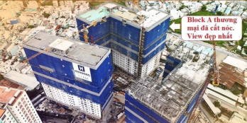 Căn hộ 2 mặt tiền bình tân, cất nóc, đóng 60% đến khi nhận nhà, sở hữu lâu dài