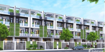 D Village -Nhà phố 1 trệt 3 lâu mặt tiền QL 13 sát bên Vạn Phúc