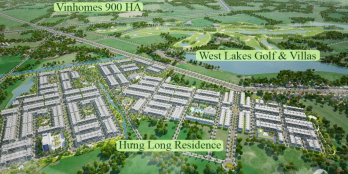 Dự án West Lakes Golf $ Villas Khu đô thị Tây Bắc Sài Gòn