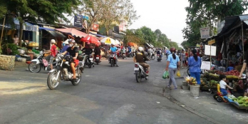 Cần tiền nhập hàng bán gấp 450m2 đất thổ cư SHR, gần chợ Mỹ Phước, trường học