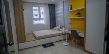 Sở hữu diện tích 65m2, nhà thông thoáng, hưởng khí trời,  View hướng Quận 1.