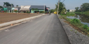 Mặt tiền 12m Trần Văn Giàu - Vườn Thơm - Bình Chánh giá rẻ hơn thị trường