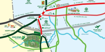 CHÍNH CHỦ BÁN NỀN FIVE STAR - SỔ HỒNG RIÊNG, GIÁ 1.6 TỶ, 108M2 CÔNG CHỨNG NGAY