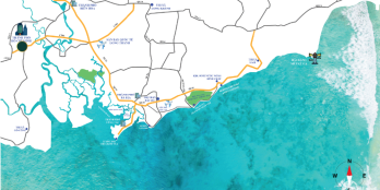 Bán đất mặt tiền đường ven biển Hồ Tràm có quy hoạch chi tiết 1/500