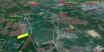 Đất Đấu Giá Yên Phong-Bắc Ninh-Sổ Đỏ Lâu Dài-Giá từ 12tr/m2-Ưu Đãi Lên Tới 7%