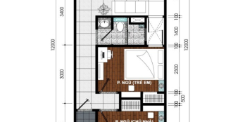 Roxana bán nhanh căn hộ 56m2 2PN tầng 11 Giá Tốt bao thuế phí, tặng 1 Chỉ Vàng