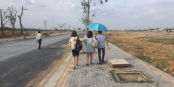 Bán đất mặt tiền đường DT746 Nam tân Uyên _ Bình Dương,  giá 968 triệu/nền