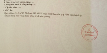 Đất nền chính chủ giá rẻ, Hướng Đông Nam, yên tĩnh, thoáng mát, gần Sông Sài Gòn