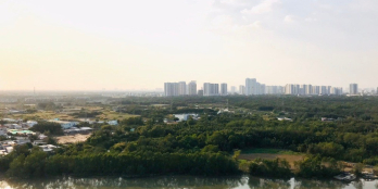 Căn góc Belleza view sông tầng cao 92m2: 2PN + 2WC, nội thất cơ bản chỉ 8triệu