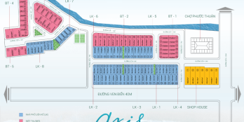 Dự án Axis Hồ Tràm nằm ngay ngã tư Hồ Tràm, thổ cư 100% giá F1