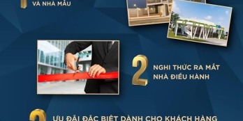 MANHATTAN ISLAND tưng bừng khai trưng nhà mẫu , nhà điều hành tại dự án