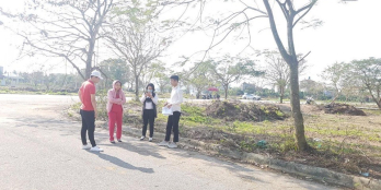 Đất Mạc Đăng Doanh,7x15,Dương Kinh,đường trước mặt 25m