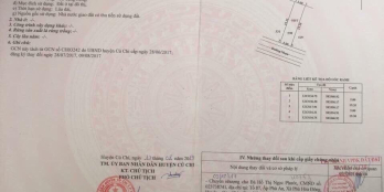 Đất mặt tiền Nguyễn Văn Khạ, Thị trấn Củ Chi, 1 tỷ 200 triệu/96,8m2 sổ riêng.