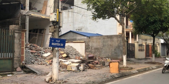 Cần tiền bán gấp ô đất phố Nguyễn Du, Vĩnh Yên