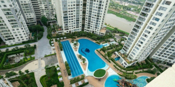 Căn hộ 2PN full nội thất cao cấp Đảo Kim Cương. View trọn nội khu hồ bơi, 5.8 tỷ