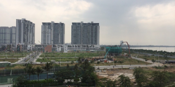 Bán 2PN view sông, giá tốt nhất Đảo Kim Cương. DT 90m2, NTCB, 5.5 tỷ