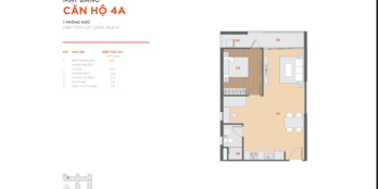 Bán căn 1pn+ Hausbelo giá gốc 1,444 tỷ + chênh lệch. Ban công Nam 0906799598