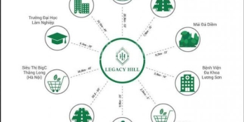 BIỆT THỰ VEN ĐÔ LEGACY HILL GIÁ CHỈ 3,8 TỶ, DT 350 M2