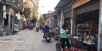 Bán nhà mặt đường Ngọc Hồi 35m2 x4 tầng 2.1tỷ Thanh Trì 0968163833