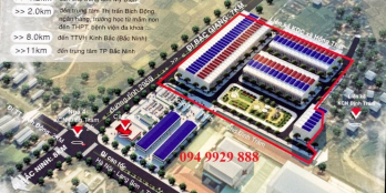 Dự án Khu Dân Cư Số 6- xã Hồng Thái- huyện Việt Yên- tỉnh Bắc Giang