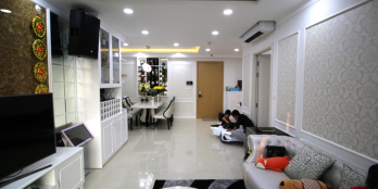 Bán nhà 3 tầng, Full nội thất đường P1 KĐT Vĩnh Điềm Trung giá chỉ 4,2 tỷ sổ hồn