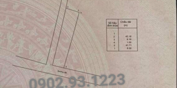 Bán đất thổ cư, sổ đỏ, MT đường 328 tại ấp Hồ Tràm, lô góc 2MT 387m2 giá 2.28 tỷ